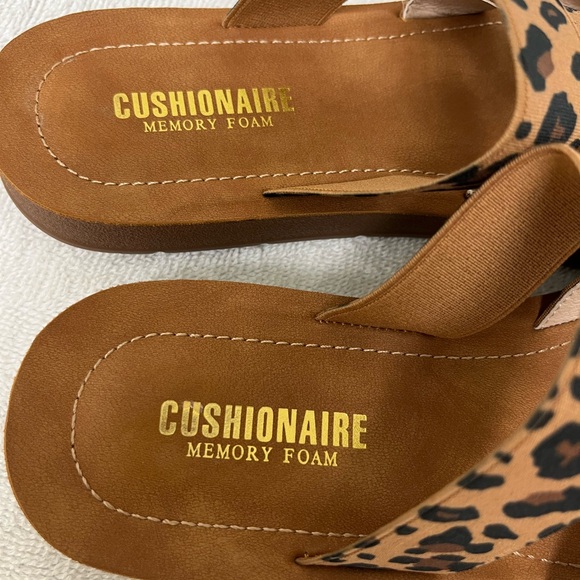 Leopard Print Slide Sandals - Picture 5 of 6